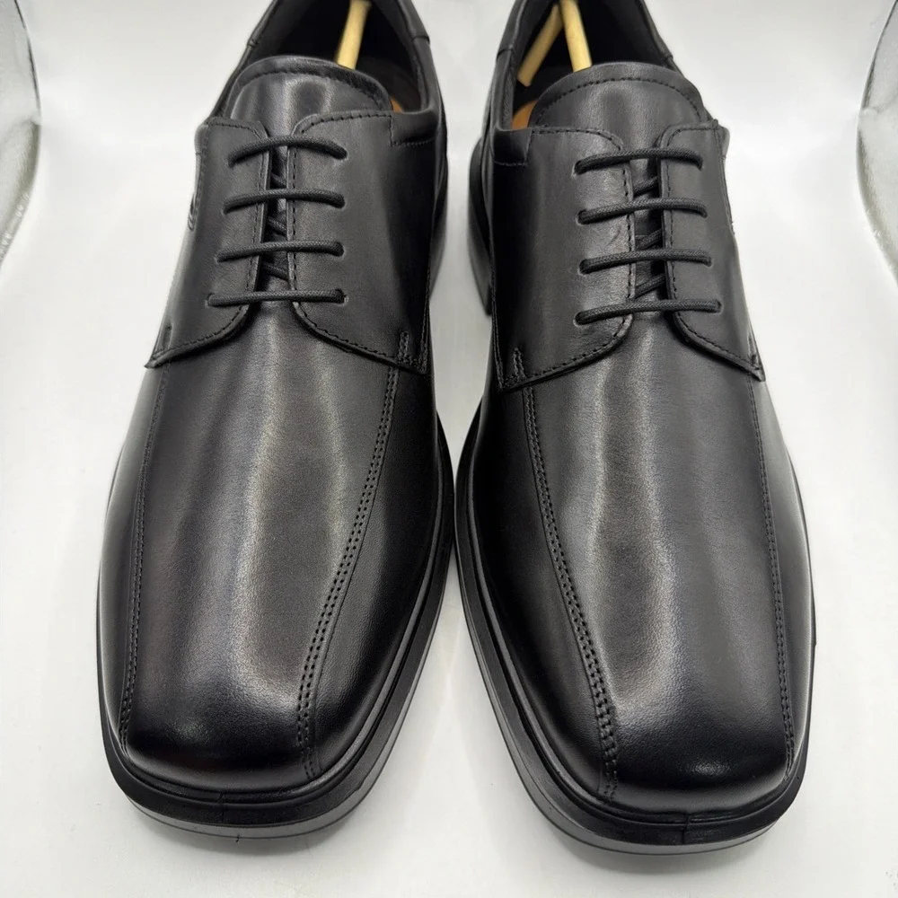 ECCO‎ Helsinki 2 Men's500174 01001 Black Oxford Shoes. EU 47, US 13-13.5